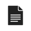 Black Document Icon