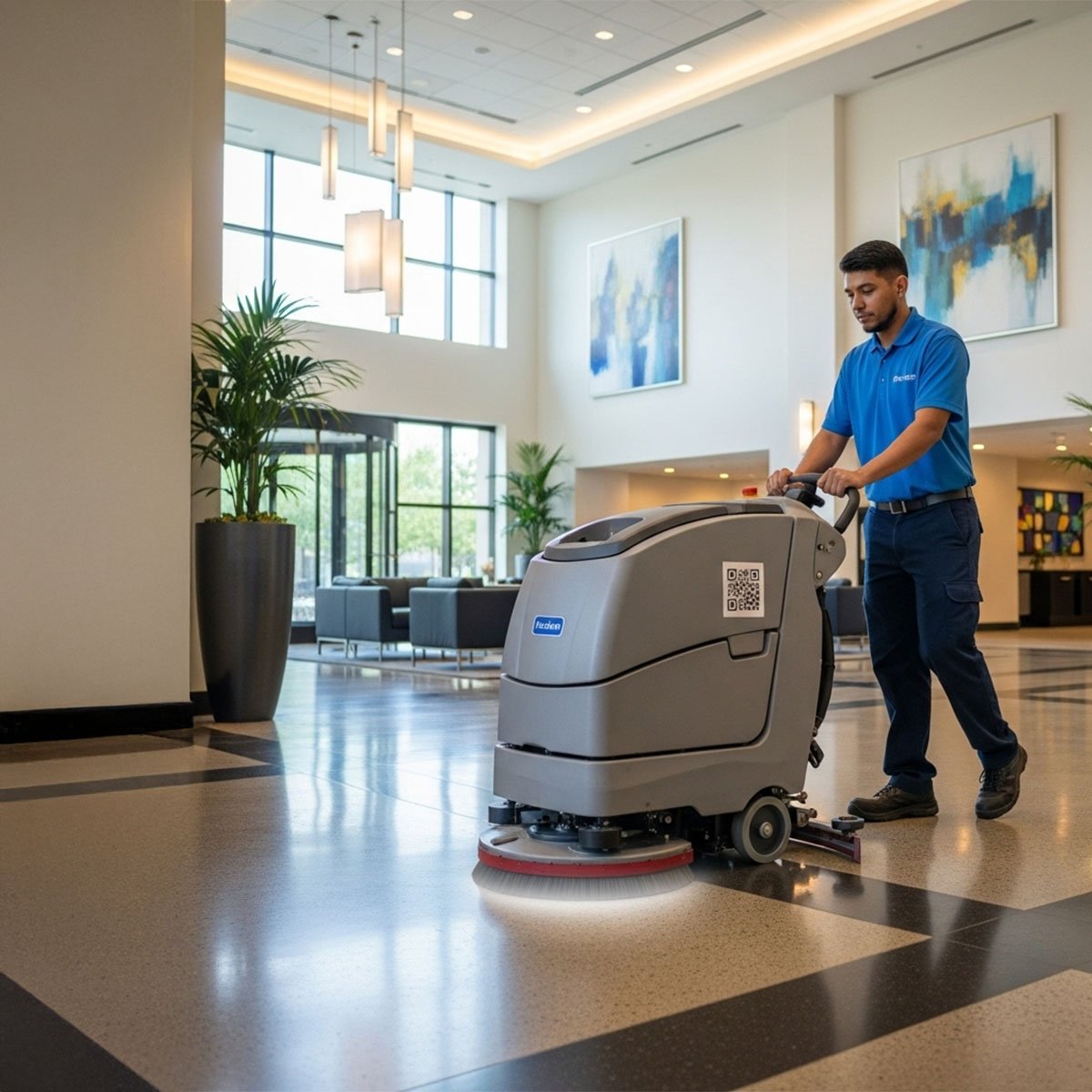 QR Code Tracking for Equipment