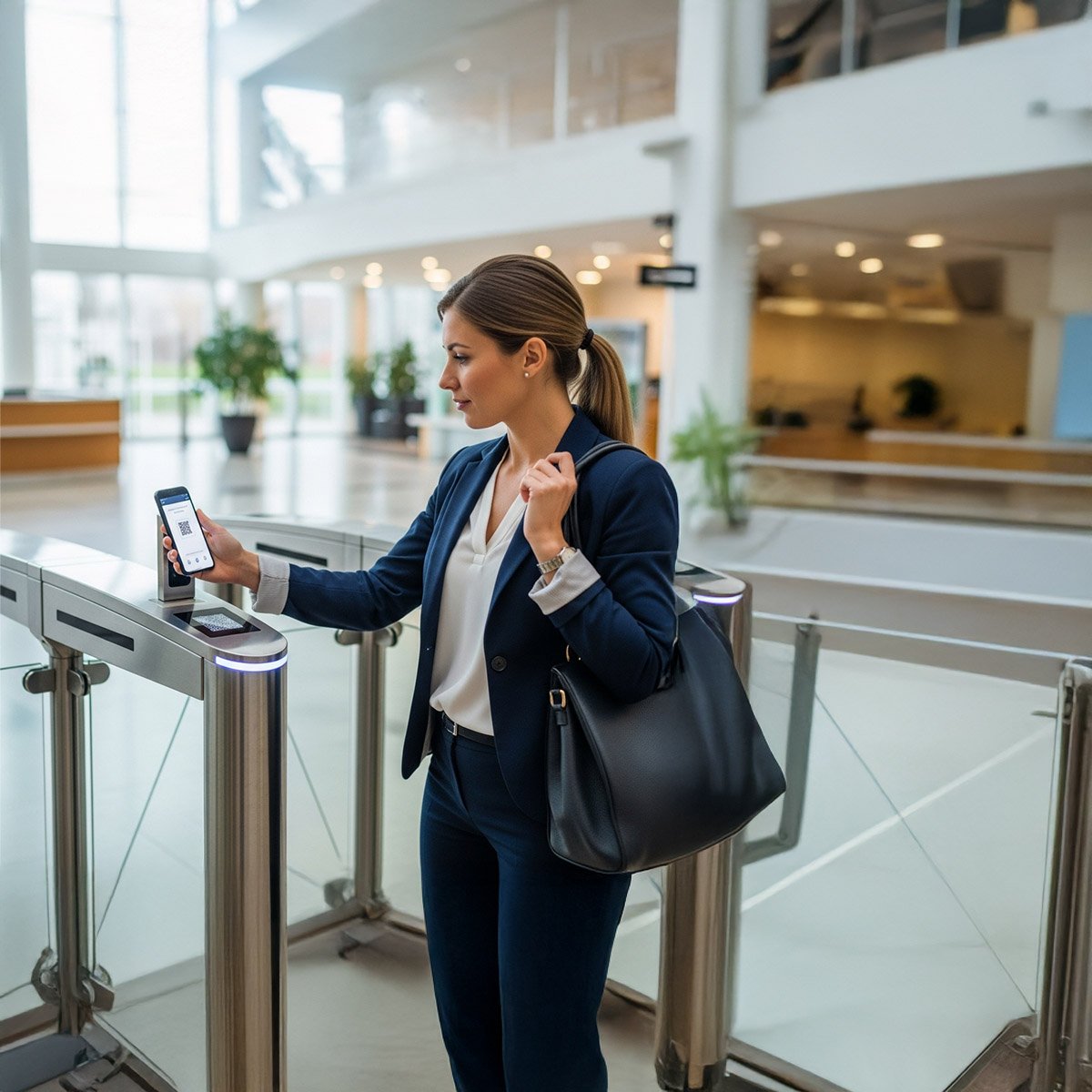 Web_Photos_ office access control turnstile