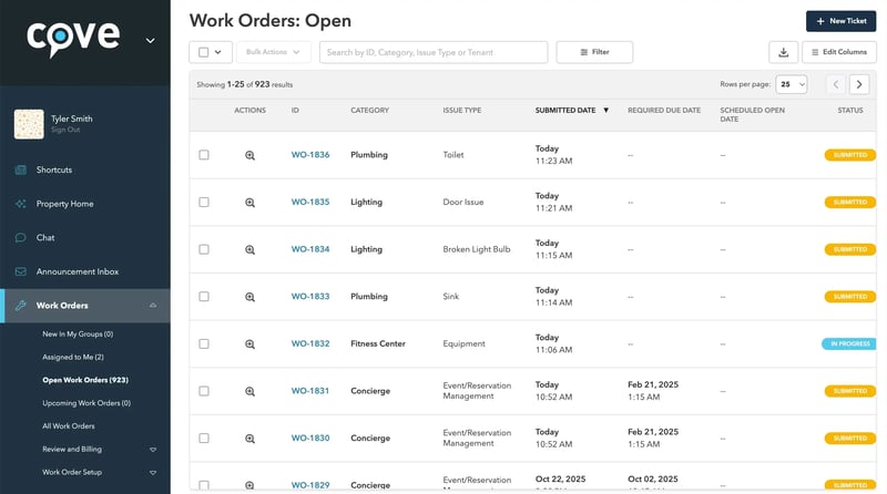 willis tower work orders
