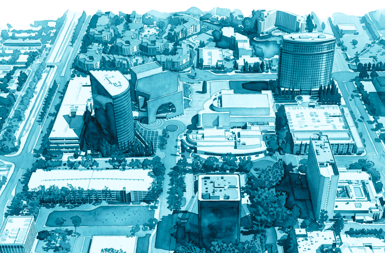 South Coast Plaza Office Division, Orange County