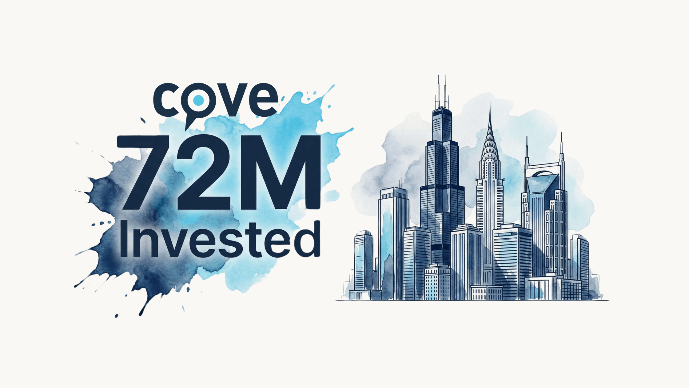 Cove 72M Proptech Investment