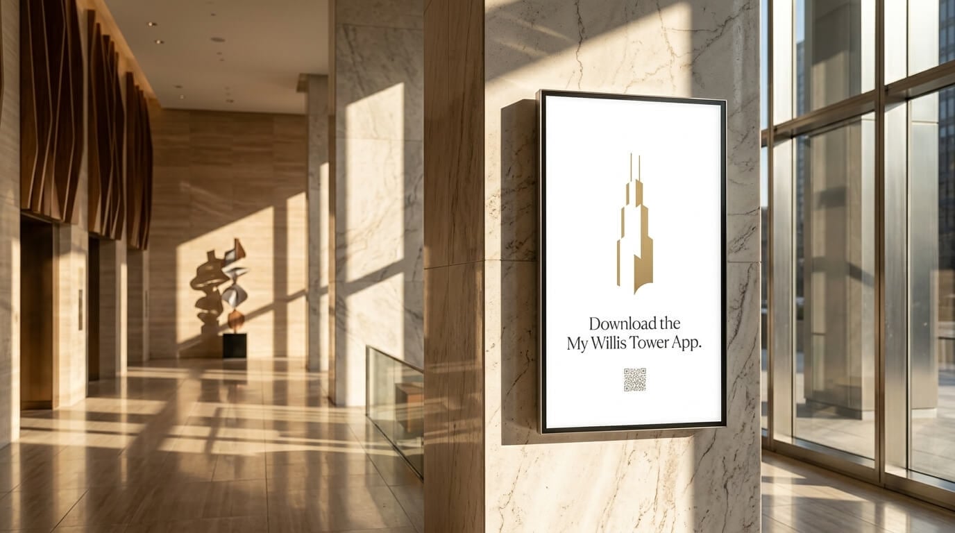 My Willis Tower tenant app experience