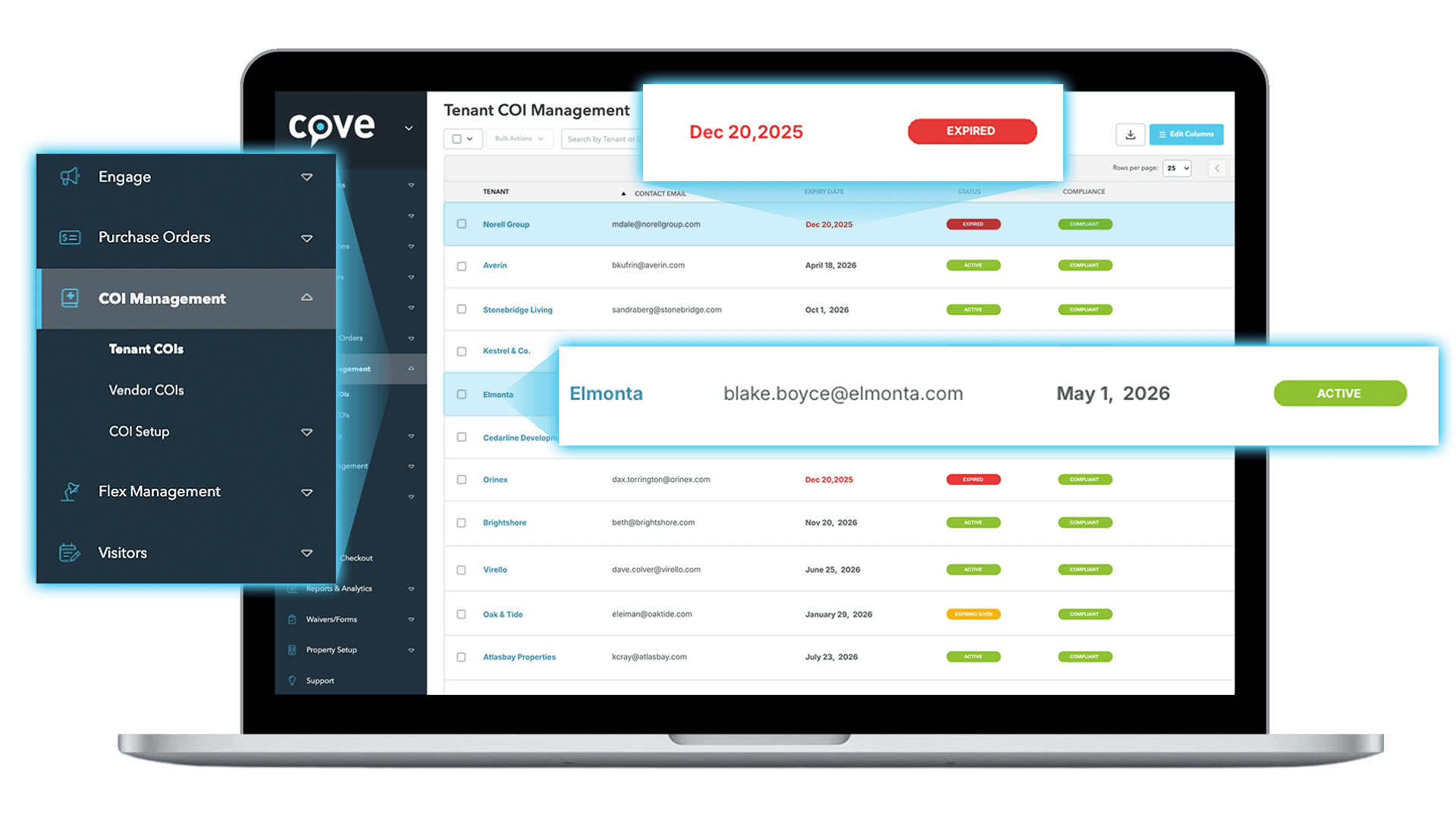 coi tracking software