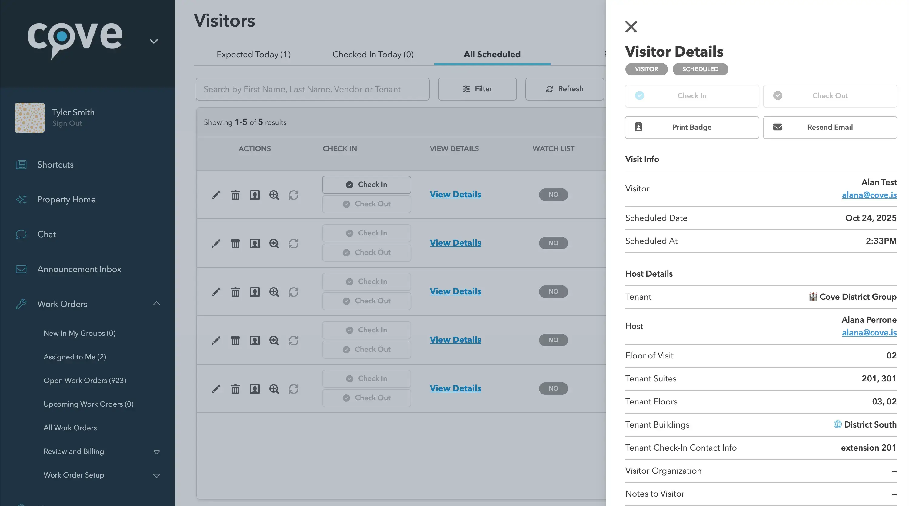 visitor management software